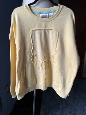 SpongeBob Squarepants Light Yellow Pullover